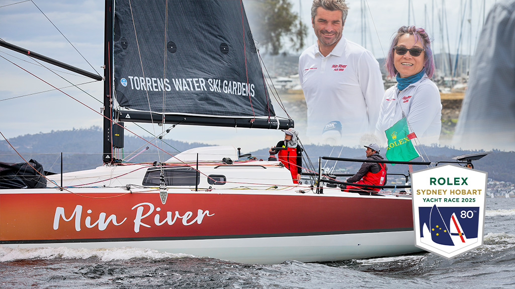 Montage de la victoire overall du JPK 1030 sur la Rolex Sydney Hobart Yacht Race en 2025