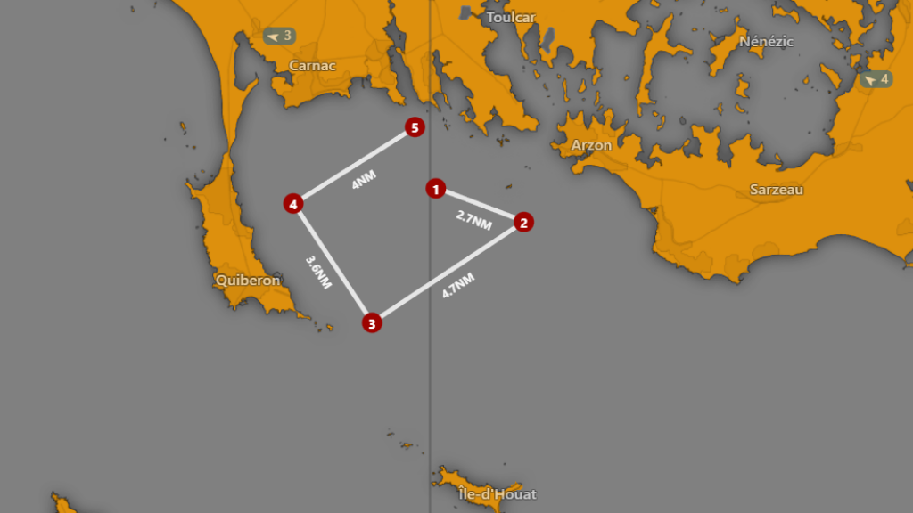 Parcours du Spi Ouest France le lundi